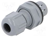 Cable gland; IP68; polyamide; dark grey; push-in; SKINTOP® CLICK LAPP