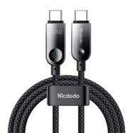 Mcdodo CA-4780 USB-C to USB-C 60W data cable 1.2m (black), Mcdodo