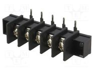 PCB terminal block; angled 90°; 9.5mm; ways: 5; 4mm2; 22AWG÷12AWG DEGSON ELECTRONICS