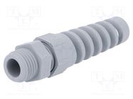 Cable gland; with strain relief; PG7; IP68; polyamide; dark grey LAPP