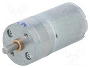 Motor: DC; with gearbox; HP; 12VDC; 5.6A; Shaft: D spring; 2250rpm POLOLU