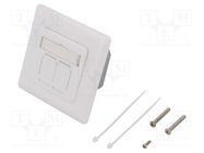 Connector: RJ45; socket; Cat: 6; shielded,double; Layout: 8p8c; IDC LOGILINK