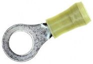 TERMINAL, RING TONGUE, 5/16IN, YELLOW