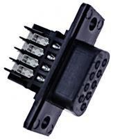 D SUB CONNECTOR, STANDARD, 9 POSITION, RECEPTACLE