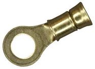 TERMINAL, RING TONGUE, #10, CRIMP