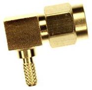 RF/COAXIAL, SMA PLUG, R/A, 50OHM, CRIMP