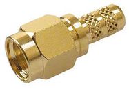 RF/COAXIAL, SMA RP PLUG, STRAIGHT, CRIMP