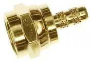 RF/COAXIAL, F PLUG, STR, 75 OHM, CRIMP