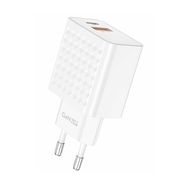 Foneng EU42 USB-C+USB-A 20W mains charger (white), Foneng