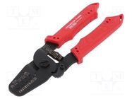 Tool: for crimping; non-insulated terminals,terminals ENGINEER