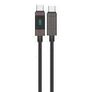 Foneng XS05 100W USB-C to USB-C cable (black), Foneng