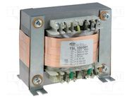 Transformer: mains; 230VAC; 260V; 260V; 3.15V; 3.15V; 5V; 6.3V; 0.12A INDEL