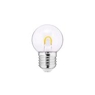 LED Bulb 1W G45 220V 25Lm 2200K PC clear FILAMENT U