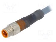 Connection lead; M8; PIN: 3; straight; 20m; plug; male LUMBERG AUTOMATION