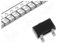 Transistor: N-MOSFET; unipolar; 20V; 0.23A; 0.3W; SOT523; ESD DIODES INCORPORATED