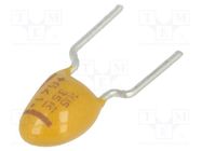 Capacitor: tantalum; 10uF; 25VDC; THT; ±10%; -55÷125°C; T356; 5.08mm KEMET