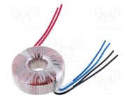 Transformer: toroidal; 100VA; 230VAC; 21V; 21V; 2.38A; 2.38A; Ø: 97mm INDEL