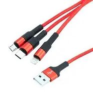 USB CBL, 2.0 TYPE A PLUG-LIGHTNING PLUG