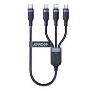 Multi-function USB to USB-C 2x Lightning Micro Joyroom Cable S-A18, Joyroom