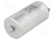 Capacitor: polypropylene; 15uF; Leads: M6 screws; ESR: 3mΩ; ±5% KEMET