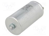 Capacitor: polypropylene; 25uF; Leads: M6 screws; ESR: 6mΩ; ±5% KEMET