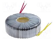 Transformer: toroidal; 2.5kVA; 230VAC; 230V; 10.87A; Leads: cables INDEL