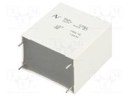 Capacitor: polypropylene; 10uF; ESR: 1.8mΩ; THT; ±5%; -40÷85°C; C4AT KEMET