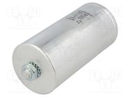 Capacitor: polypropylene; 50uF; Leads: M10 screws; ESR: 4mΩ; ±5% KEMET