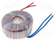 Transformer: toroidal; 250VA; 230VAC; 24V; 10.41A; Leads: cables INDEL