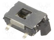 Microswitch TACT; SPST-NO; Pos: 2; 0.05A/12VDC; SMT; none; 1.8N NINIGI