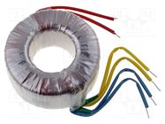 Transformer: toroidal; 300VA; 230VAC; 35V; 35V; 4.28A; 4.28A; H: 58mm INDEL