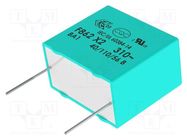 Capacitor: polypropylene; X2; 180nF; 18x8.5x14.5mm; THT; ±10%; 15mm KEMET