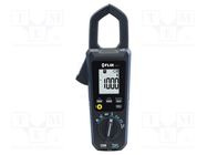 Meter: multifunction; digital,pincers type; I DC: 600A; I AC: 600A 