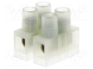 Terminal block; screw terminal; 2.5mm2; 250V; ways: 2; terminals: 4 BM GROUP