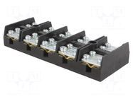 Connector: terminal block; 400V; screw terminal; Contacts: brass PLASTROL