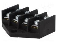 Connector: terminal block; 400V; screw terminal; Contacts: brass PLASTROL