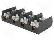 Connector: terminal block; 400V; screw terminal; Contacts: brass PLASTROL