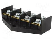 Connector: terminal block; 400V; screw terminal; Contacts: brass PLASTROL