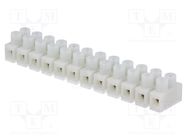 Terminal block; screw terminal; 1.5mm2; 450V; 17.5A; ways: 12 SIMET