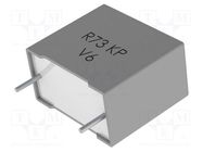 Capacitor: polypropylene; R73; 22nF; 18x7.5x13.5mm; THT; ±5%; 15mm KEMET