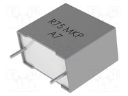 Capacitor: polypropylene; R75; 680nF; 18x8.5x14.5mm; THT; ±5%; 15mm KEMET