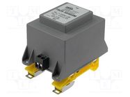 Transformer: encapsulated; 30VA; 230VAC; 12V; 2.5A; IP00; A: 63.6mm INDEL