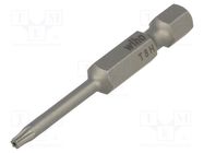 Screwdriver bit; Torx® with protection; T8H; Overall len: 50mm WIHA