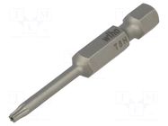 Screwdriver bit; Torx® with protection; T8H; 1/4"; PROFESSIONAL WIHA