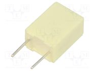 Capacitor: polyester; 470nF; 40VAC; 63VDC; 5mm; ±10%; 7.2x3.5x7.5mm KEMET