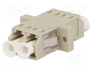 Connector: fiber optic; socket,coupler; multi mode duplex (MM) LOGILINK