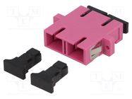 Connector: fiber optic; socket,coupler; multi mode duplex (MM) LOGILINK