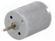 Motor: DC; Usup: 12VDC; 6900rpm; Body dim: Ø24.2x30.5mm; -40÷60°C 