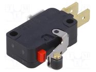 Microswitch SNAP ACTION; 16A/250VAC; 10A/30VDC; SPDT; ON-(ON) OMRON Electronic Components