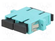 Connector: fiber optic; socket,coupler; multi mode duplex (MM) LOGILINK